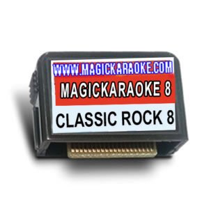 Magic Sing Song Chips - MagicKaraoke 8 CLASSIC ROCK 200 SONGS