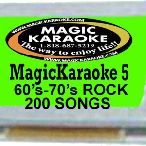 Magic Sing Song Chips - MagicKaraoke 5 60's-70's POPROCK