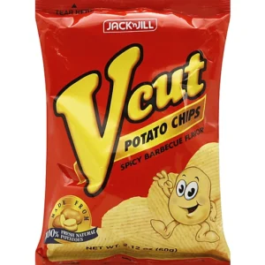 Jack 'n Jill V-Cut Spicy Barbecue Potato Chips, 2.12 oz